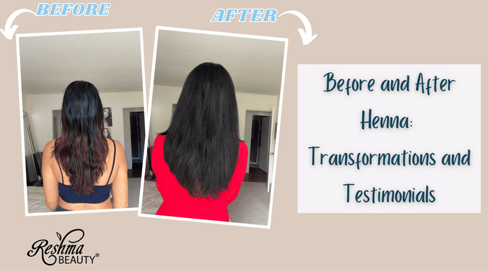 Before and After: Transformations with Henna Hair Color