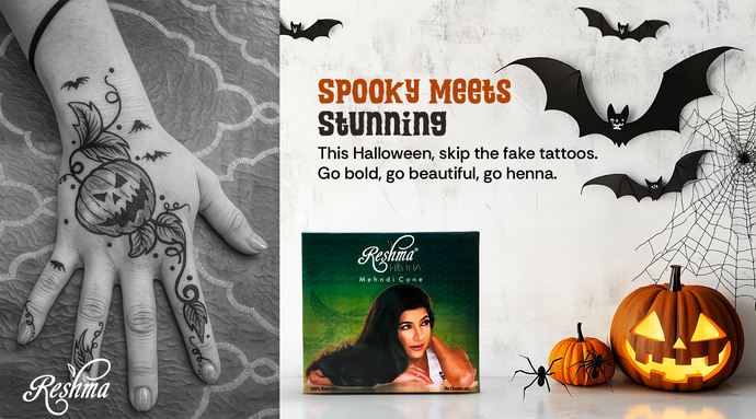 Spooky Meets Stunning: Halloween Henna Inspiration
