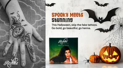 Spooky Meets Stunning: Halloween Henna Inspiration