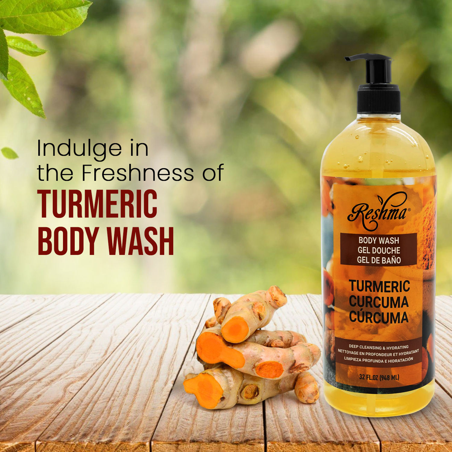Wash Tumeric Turmeric Body Wash – Reshma Beauty®