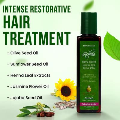 Henna Oil for Normal Hair and Skin
