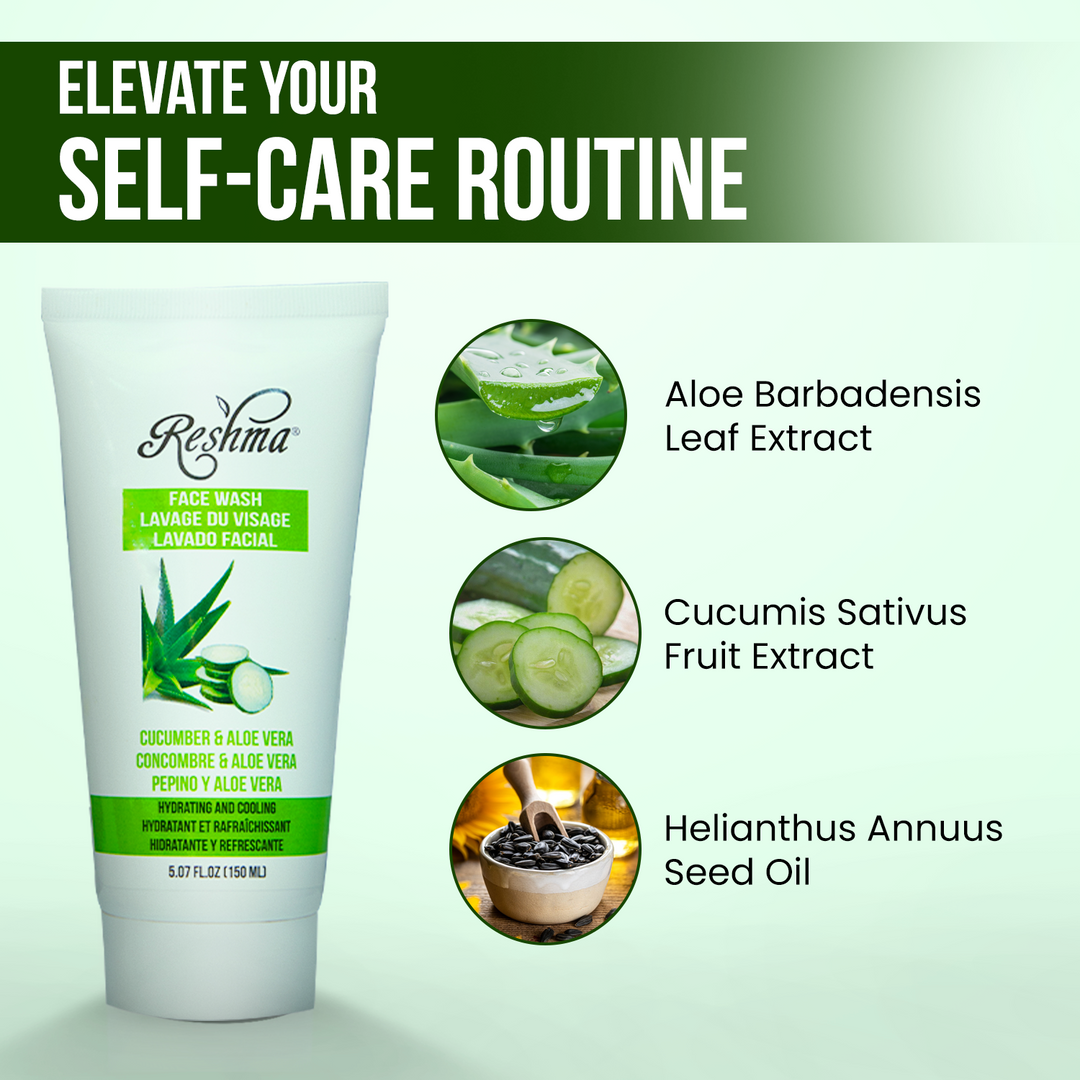 Refresh with Aloe Vera and Cucumber Face Wash