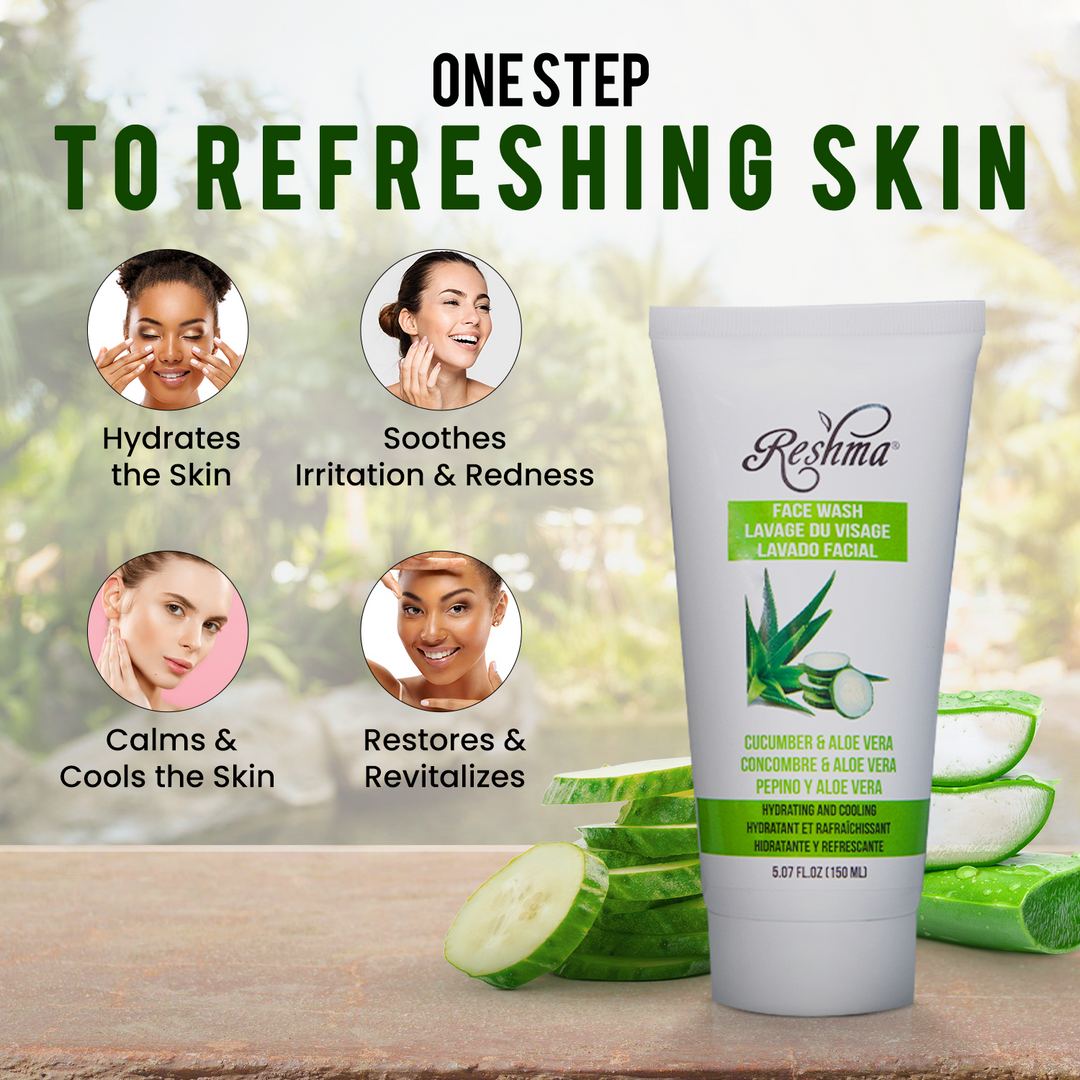 Refresh with Aloe Vera and Cucumber Face Wash