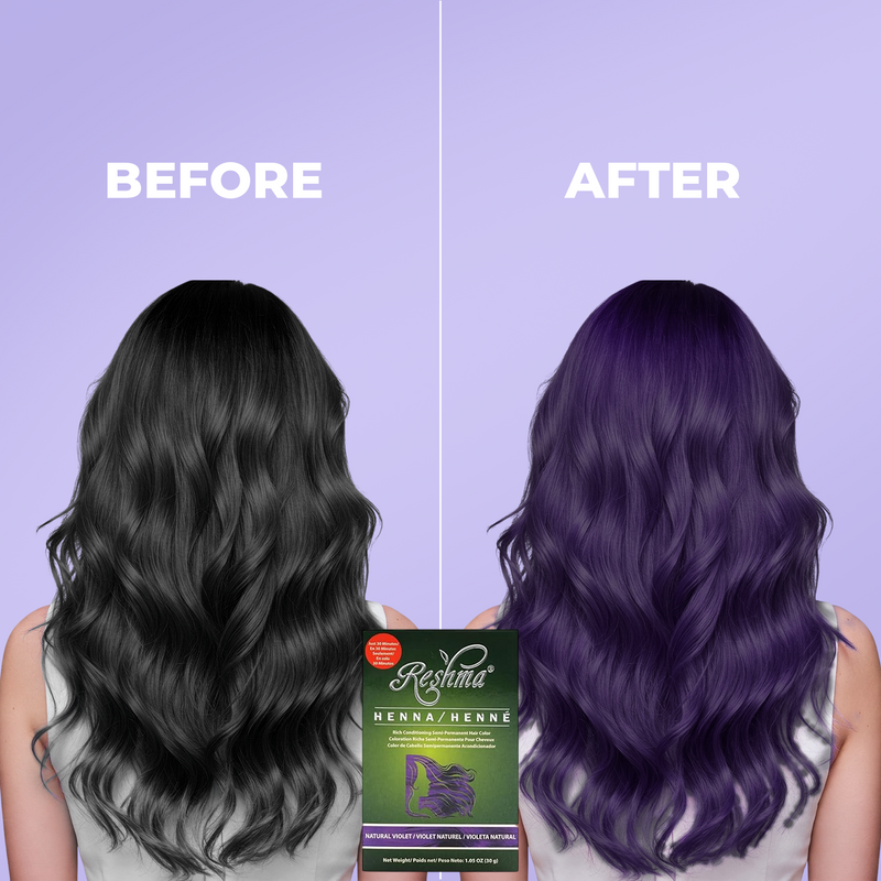 30 Minute Henna - Violet Semi-Permanent Hair Color